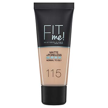 MAYBELLINE FIT ME MATTE AND PORELESS 115 IVORY 30ML
