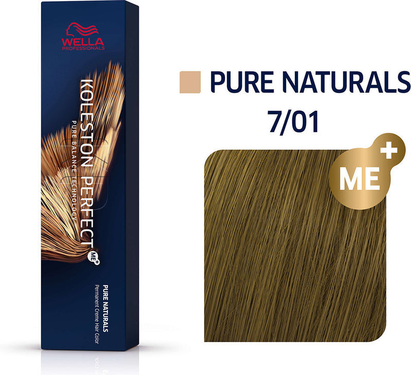 WELLA KOLESTON PERFECT ME+ PURE NATURALS 7/01 ΞΑΝΘΟ ΦΥΣΙΚΟ ΣΑΝΤΡΕ 60ML