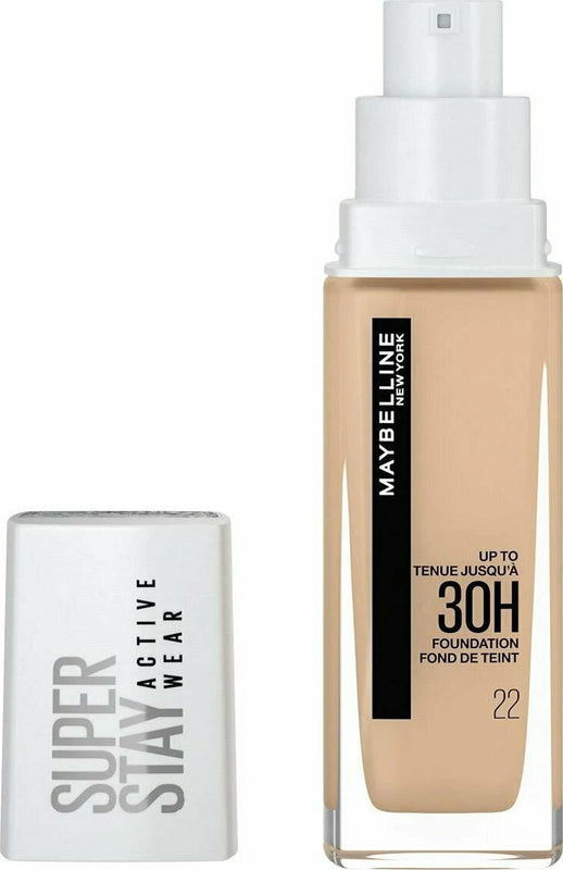 MAYBELLINE SUPER STAY 30H LIQUID MAKE UP 22 LIGHT BISQUE 30ML