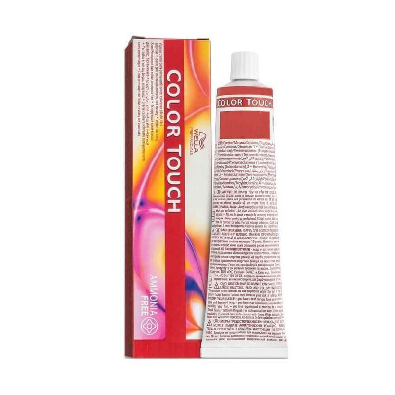 WELLA COLOR TOUCH VIBRANT REDS 8/43 ΞΑΝΘΟ ΑΝΟΙΧΤΟ ΚΟΚΚΙΝΟ ΧΡΥΣΟ 60ML