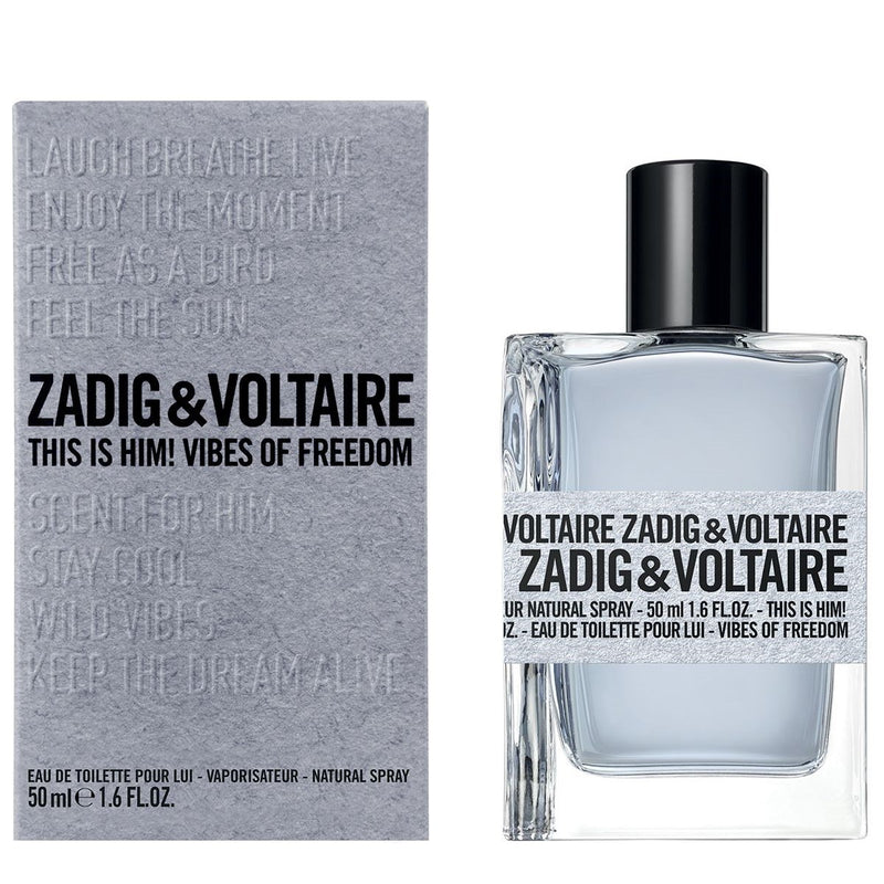 ZADIG VOLTAIRE THIS IS HIM! VIBES OF FREEDOM EAU DE TOILETTE SPRAY 50ML
