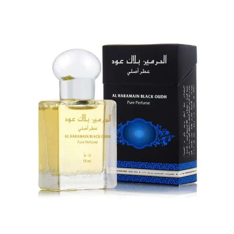 AL HARAMAIN UNISEX BLACK OUDH PURE PERFUME 15ML