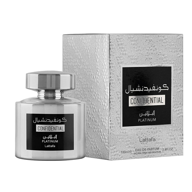 LATTAFA CONFIDENTIAL PLATINUM EAU DE PARFUM 100ML
