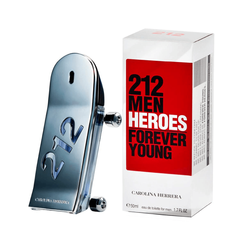 CAROLINA HERRERA 212 MEN HEROES FOREVER YOUNG EAU DE TOILETTE 50ML