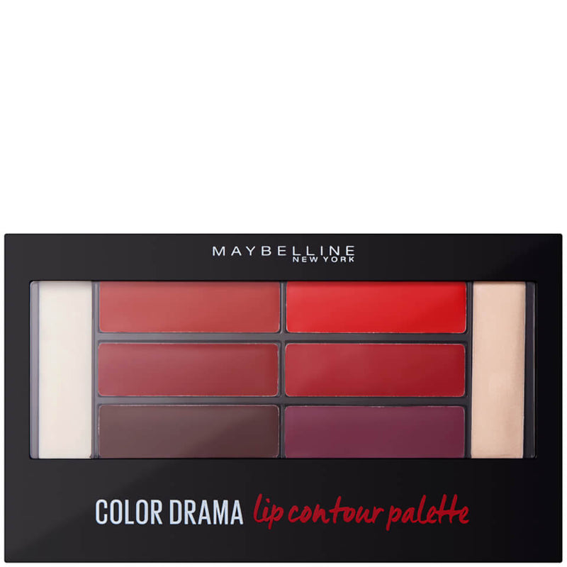 MAYBELLINE COLOR DRAMA LIP CONTOUR PALETTE CRIMSON VIXEN 4G