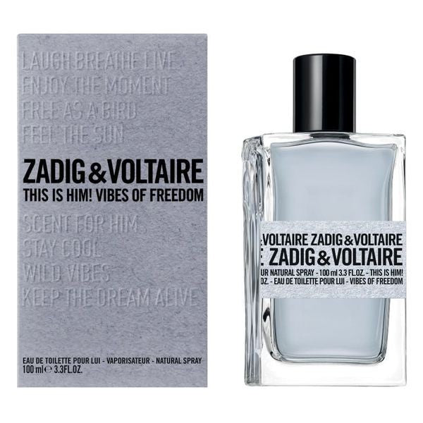 ZADIG & VOLTAIRE THIS IS HIM VIBES FREEDOM EAU DE TOILETTE 100ML