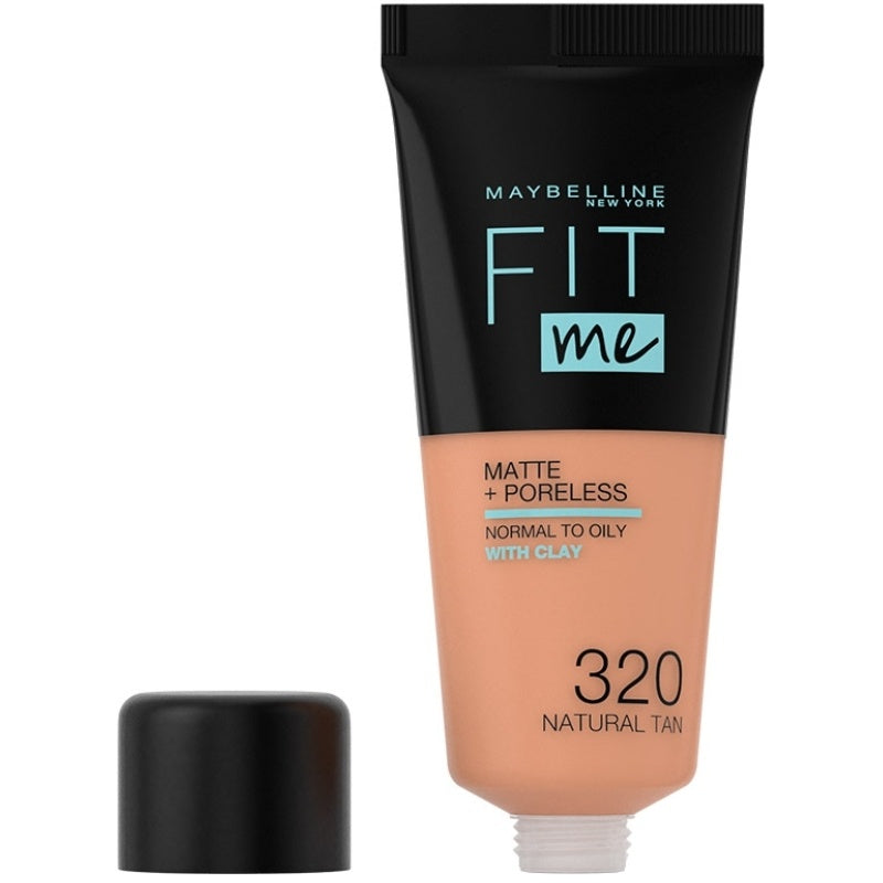 MAYBELLINE FIT ME MATTE AND PORELESS 320 NATURAL TAN 30ML
