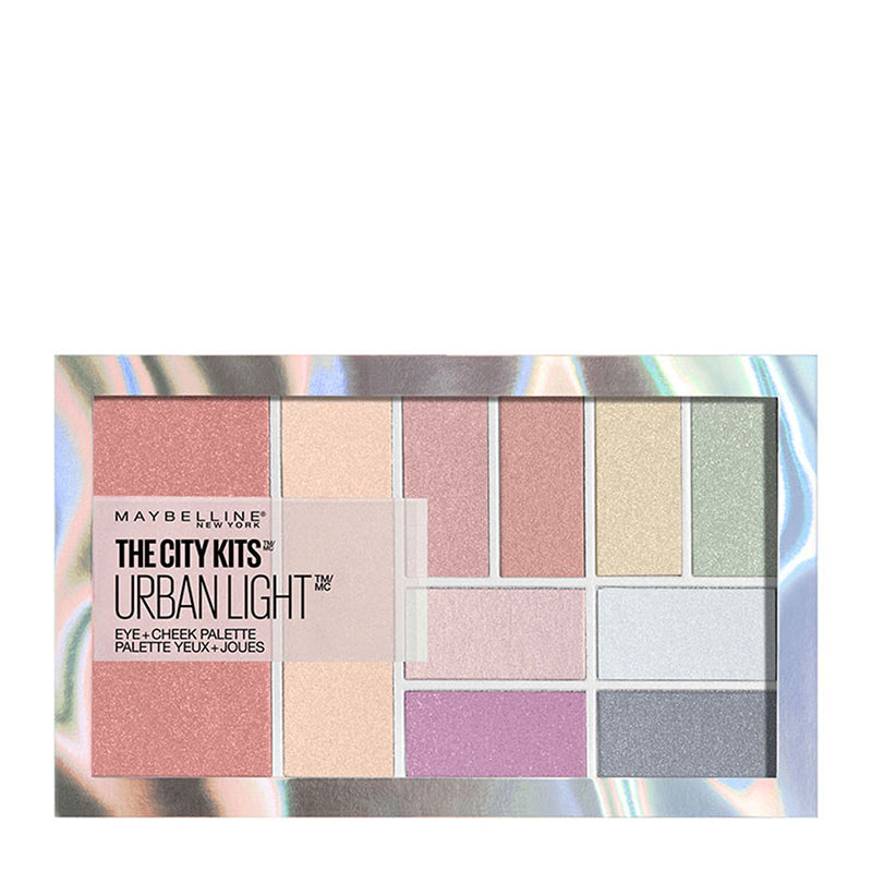 MAYBELLINE THE CITY KITS EYE AND CHEEK PALETTE URBAN LIGHT 12GR