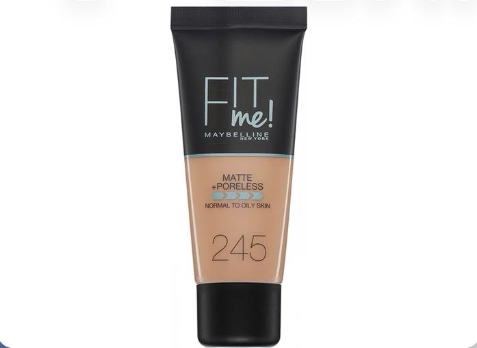 MAYBELLINE FIT ME! MATTE AND PORELESS MAKEUP 245 CLASSIC BEIGE 30ML