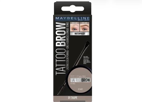 MAYBELLINE TATTOO BROW LONG LASTING COLOR POMADE 01 TAUPE 4G