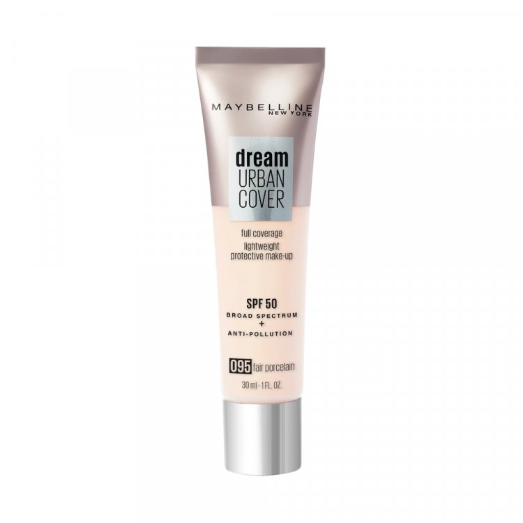 MAYBELLINE DREAM URBAN COVER ALL-IN- SPF 50 MAKEUP 095 FAIR PORCELAIN 30ML