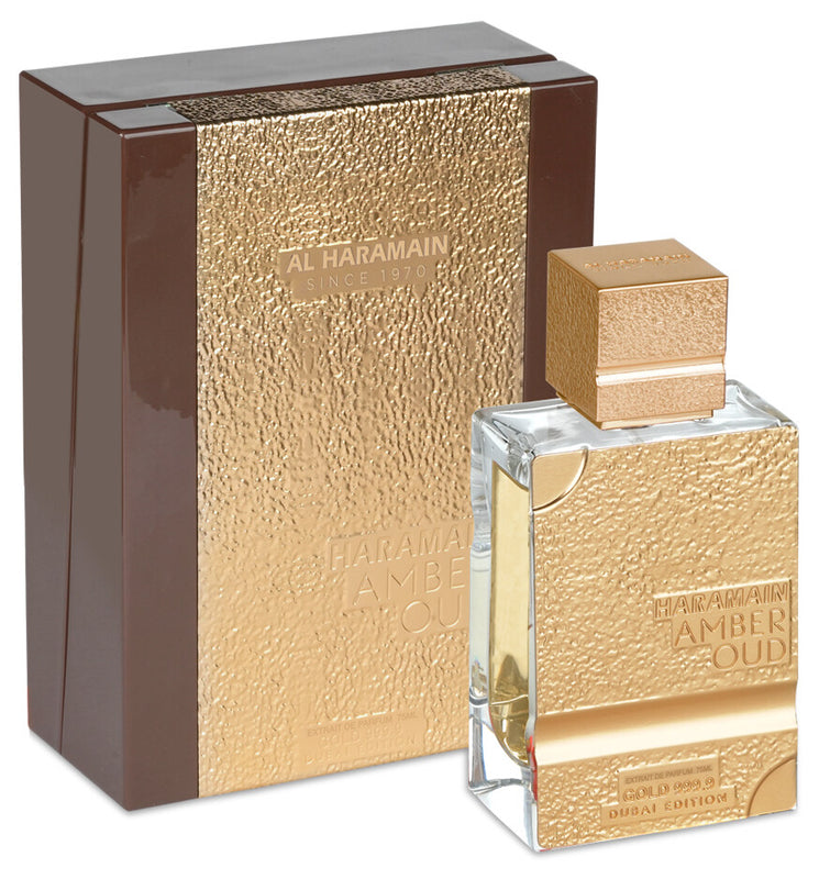 AL HARAMAIN AMBER OUD GOLD 999.9 DUBAI EDITION EXTRAIT DE PARFUM 75ML (UNISEX )
