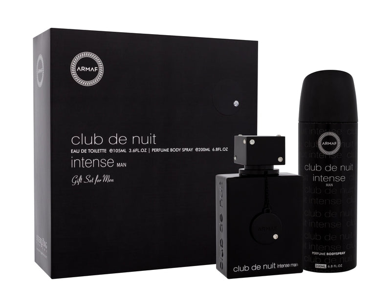 ARMAF CLUB DE NUIT INTENSE MAN GIFT SET EAU DE TOILETTE 105ML AND DEOSPRAY 200ML
