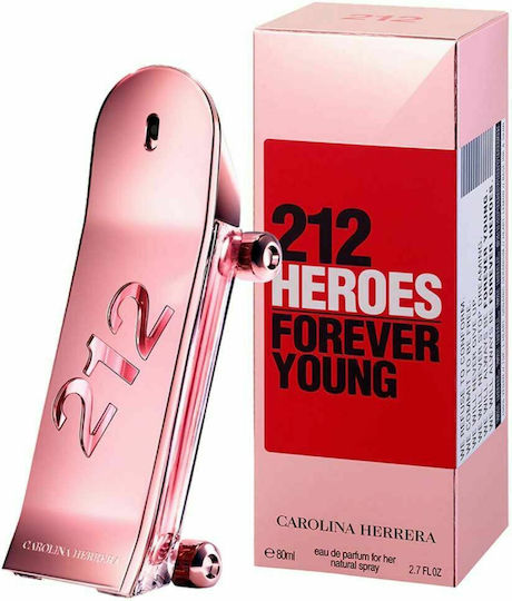 CAROLINA HERRERA 212 HEROES FOR HER EAU DE PARFUME 80ML