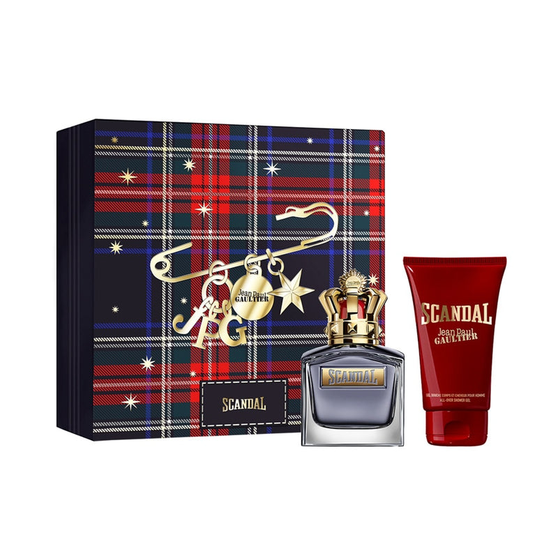 JEAN PAUL GAULTIER SCANDAL POUR HOMME GIFT SET 2025 EDITION EAU DE TOILETTE 100ML + SHOWER GEL 75ML