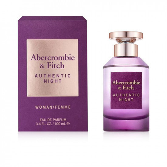 ABERCROMBIE FITCH AUTHENTIC NIGHT EAU DE PARFUM 100ML